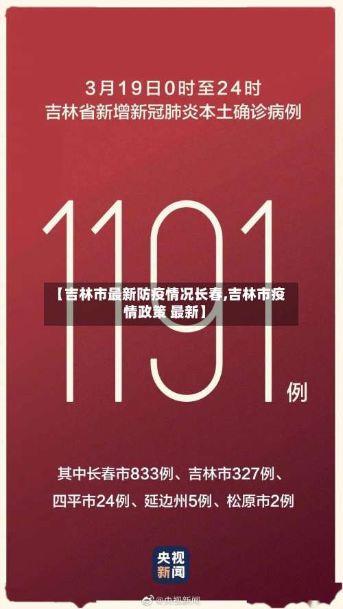 【吉林市最新防疫情况长春,吉林市疫情政策 最新】-第1张图片