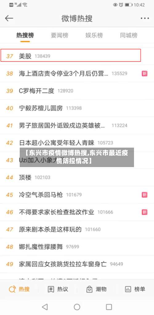 【东兴市疫情微博热搜,东兴市最近疫情防控情况】-第1张图片