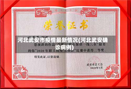 河北武安市疫情最新情况(河北武安确诊病例)-第1张图片