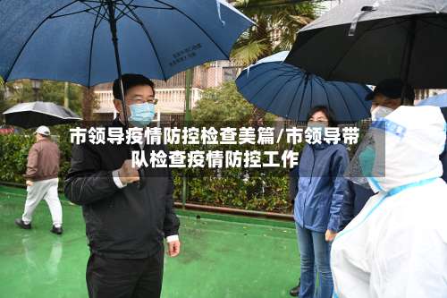市领导疫情防控检查美篇/市领导带队检查疫情防控工作-第2张图片