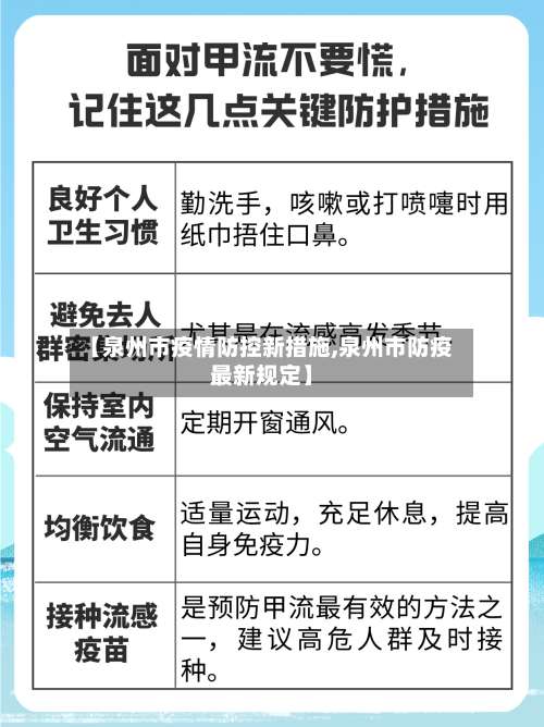 【泉州市疫情防控新措施,泉州市防疫最新规定】-第1张图片