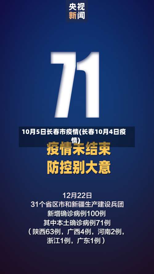 10月5日长春市疫情(长春10月4日疫情)-第2张图片