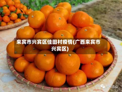 来宾市兴宾区佳田村疫情(广西来宾市兴宾区)-第1张图片