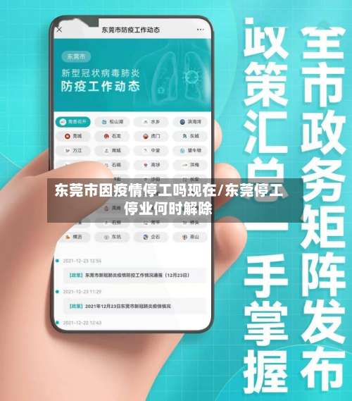 东莞市因疫情停工吗现在/东莞停工停业何时解除-第2张图片