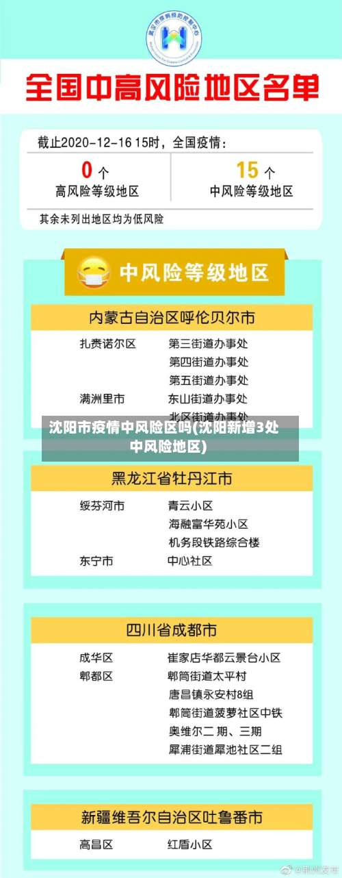 沈阳市疫情中风险区吗(沈阳新增3处中风险地区)-第1张图片