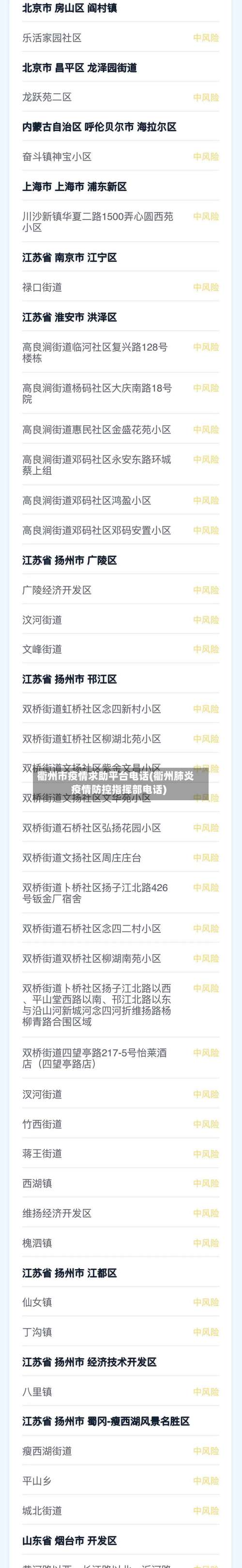 衢州市疫情求助平台电话(衢州肺炎疫情防控指挥部电话)-第2张图片