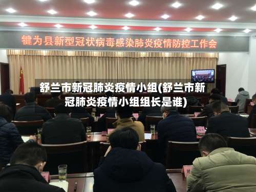 舒兰市新冠肺炎疫情小组(舒兰市新冠肺炎疫情小组组长是谁)-第1张图片
