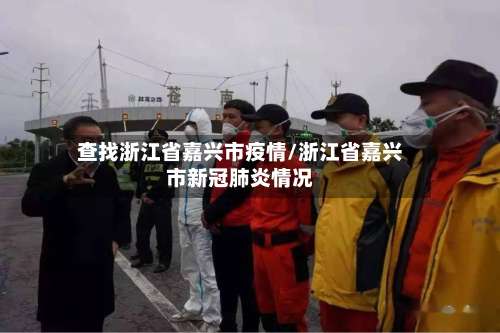 查找浙江省嘉兴市疫情/浙江省嘉兴市新冠肺炎情况-第1张图片
