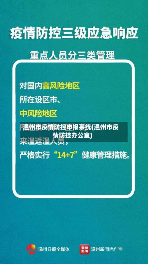 温州市疫情防控申报系统(温州市疫情防控办公室)-第1张图片